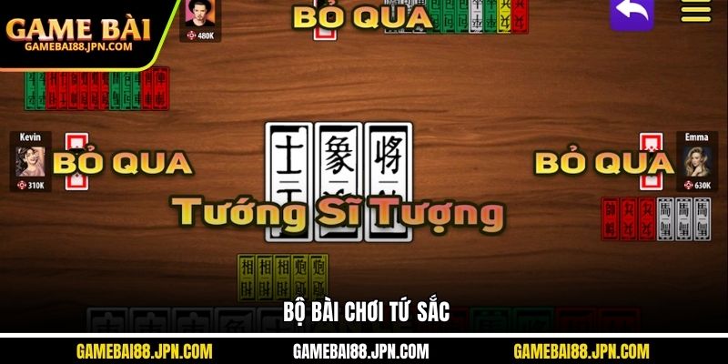 Bộ bài chơi tứ sắc