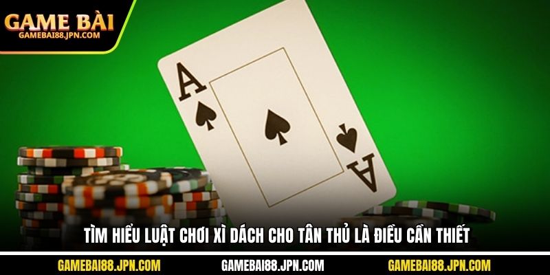 Tìm hiểu luật chơi xì dách cho tân thủ là điều cần thiết